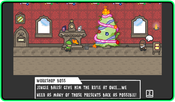Slay with Santa Gameplay Screenshot 1